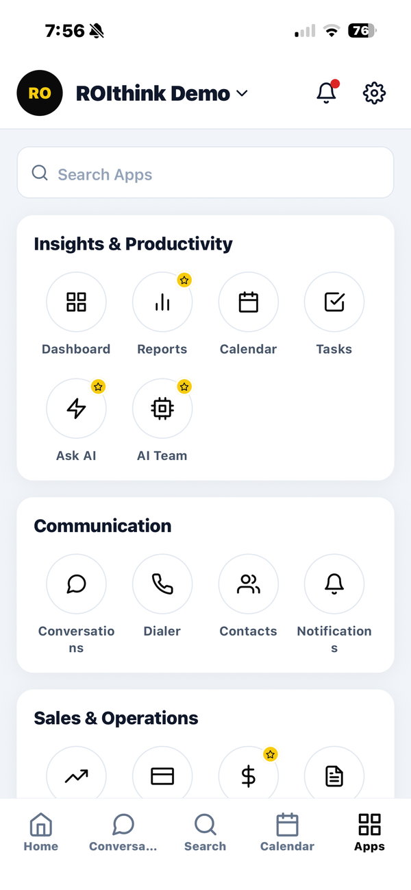ROIthink app: every tool in your pocket
